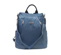 Zaino casual Nylon Impermeabile sistema antifurto, convertibile in borsa a tracolla con 2 tasche frontali, ideale per il lavoro, l'università... Art.5050-16 Prodotto Originale Coveri (BLU JEANS)