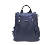 Zaino casual Nylon Impermeabile sistema antifurto, convertibile in borsa a tracolla con 2 tasche frontali, ideale per il lavoro, l'università... Art.5050-16 Prodotto Originale Coveri (BLU)