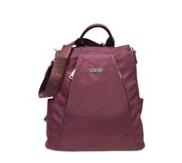 Zaino casual Nylon Impermeabile sistema antifurto, convertibile in borsa a tracolla con 2 tasche frontali, ideale per il lavoro, l'università... Art.5050-16 Prodotto Originale Coveri (BORDO')