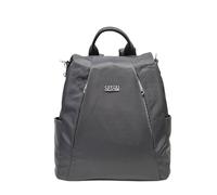 Zaino casual Nylon Impermeabile sistema antifurto, convertibile in borsa a tracolla con 2 tasche frontali, ideale per il lavoro, l'università... Art.5050-16 Prodotto Originale Coveri (GRIGIO)