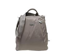Zaino casual Nylon Impermeabile sistema antifurto, convertibile in borsa a tracolla con 2 tasche frontali, ideale per il lavoro, l'università... Art.5050-16 Prodotto Originale Coveri (TAUPE)