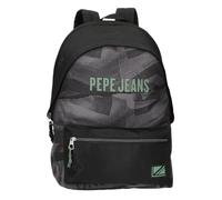 Pepe Jeans Davis Zaino per portatile doppio scomparto adattabile a carrello 15,6" nero 31 x 44 x 17,5 cm Poliestere 20,46 L