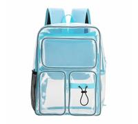 Zaino casual per la scuola, grande capacità, per il tempo libero e la scuola, Celeste., Mittelgroße, Casual