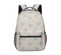 Zaino casual per la scuola, per il tempo libero e la scuola, grande capacità, Celeste., Mittelgroße, Casual