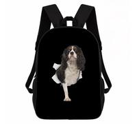 Zaino Cavalier King Charles Spaniel2 Zaini Unisexzaino Da Scuola Trekking Zainetto Per Notebook Computer Viaggio