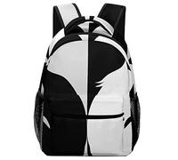 Zaino Character Thinking Daypack Unisex Zainetto Trekking Backpack Per Notebook Office Viaggio