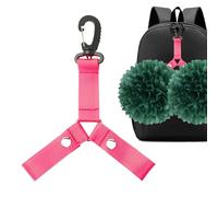 Zaino Cheer Pom Holder - Porta pompon per Cheer Bag | Organizzatore con bottone | Gancio porta pon | per ragazze cheerleader, competizioni, giochi, eventi sportivi, attività scolastiche