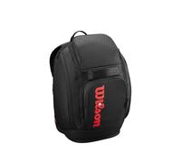 Zaino tennis Wilson Clash V3 Backpack Black/Infrared