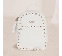 Zaino Colette Borchiato Bianco in Ecopelle