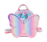 Zaino colorato per bambini con imbottitura protettiva sulla schiena, compagno quotidiano di alta qualità con dettagli danzanti, ideale per la scuola, avventure all'aria aperta, design ergonomico per