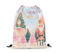 Zaino con Coulisse King And Princess Sacchetta Sportiva Impermeabile Drawstring Backpack Grande capacità Borsa con Coulisse per Vacanze Viaggi Scuola