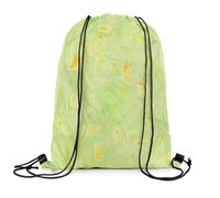 Zaino con Coulisse Pancake Vegetable Pancake Pieghevole Borsa con Cordoncino Resistente Sacca Zainetto per Calcio Escursionismo Sport 39X46Cm