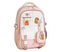 Zaino con Criceto da Scuola Grande Capacità, Spallacci Regolabili e Design