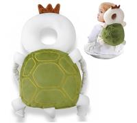 Zaino con cuscino per bambini in caduta Morbida tartaruga Protezione per la testa anticaduta per bambini con cinghia regolabile per camminare e gattonare in sicurezza Zaino con cuscino per cadute, pr