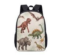Zaino con dinosauro da 43 cm per ragazzi, grazioso zaino per la scuola con dinosauri per studenti della primaria, figura di animale preistorico per bambini nella scuola materna e secondaria, 18, L