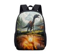 Zaino con dinosauro da 43 cm per ragazzi, grazioso zaino per la scuola con dinosauri per studenti della primaria, figura di animale preistorico per bambini nella scuola materna e secondaria, 14, L