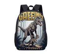 Zaino con dinosauro da 43 cm per ragazzi, grazioso zaino per la scuola con dinosauri per studenti della primaria, figura di animale preistorico per bambini nella scuola materna e secondaria, 04, L