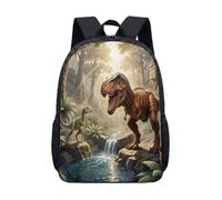 Zaino con dinosauro da 43 cm per ragazzi, grazioso zaino per la scuola con dinosauri per studenti della primaria, figura di animale preistorico per bambini nella scuola materna e secondaria, 09, L