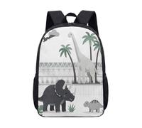 Zaino con dinosauro da 43 cm per ragazzi, grazioso zaino per la scuola con dinosauri per studenti della primaria, figura di animale preistorico per bambini nella scuola materna e secondaria, 06, L