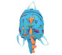 Zaino con Dinosauro per Bambini, Borsa per Bambini Piccoli, Zaino con Cartoni Animati per Bambini in età Prescolare, Grande capacità, Spallacci Regolabili, Design Realistico, (Blu)