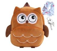Zaino con gufo - Borsa per bambini, zaino leggero per l'asilo per l'apprendimento precoce, pacchetto da viaggio con peso corporeo, per bambini, supporto per attività zoo