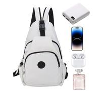 Zaino con imbracatura impermeabile - traversa leggero, tote borse per il torace | Borsa a tracolla di grande capacità con tasche multiple, zaino per mutevole resistente per escursioni, viaggi,