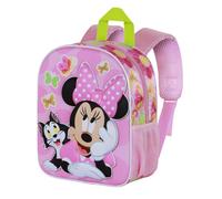 Zaino con immagini in rilievo Figaro e Minnie Disney borsa per la scuola asilo materna 31 cm zainetto per bambini con figura in 3D
