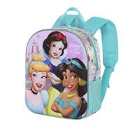 Zaino con immagini in rilievo Principesse Disney borsa per la scuola asilo materna 31 cm zainetto per bambini con figura in 3D