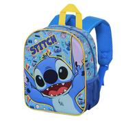 Zaino con immagini in rilievo Stitch Disney borsa per la scuola asilo materna 31 cm zainetto per bambini con figura in 3D