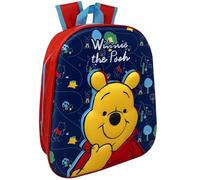 Zaino con immagini in rilievo Winnie the Pooh Disney borsa per la scuola asilo materna zainetto con figura in 3D per bambini 32 cm