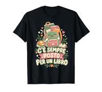 Zaino con Libri c'è Sempre Posto Maglietta