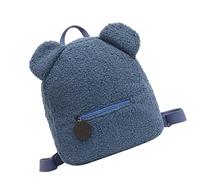 Zaino Con Orecchie Da Orso - Zaino In Peluche Fuzzy, ZainoA Tracolla Con Animali Morbidi, Borsa Da Trasporto Per Bambini Abbracciabile, Adorabile Custodia Per Compagni Imbottita Con Comodo Spa