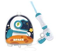 ZAINO CON PISTOLA AD ACQUA PER BAMBINI GIOCATTOLO 21X26CM DESIGN ASTRONAUTA 6185