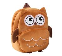 Zaino con simpatico gufo, borsa morbida e leggera per bambini, con comode cinghie, per asilo , attività in età prescolare, per lo zoo, snack, giocattoli, , giardino, campeggio, picnic