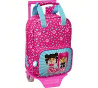 | ZAINO CON TROLLEY 805 PINYPON - Zaino con Trolley con licenza ufficiale - Zaino pratico e versatile - Zaino resistente e durevole - Design moderno e funzionale Fai una dichiarazione di moda e funzio