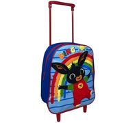 Zaino con trolley Bing borsa per la scuola asilo materna zainetto 28 cm con ruote e manico allungabile