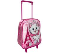 Zaino con trolley Marie Disney Minou Gli Aristogatti borsa per la scuola asilo materna zainetto 28 cm con ruote e manico allungabile