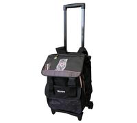 Zaino con trolley Mici & Baci nero Scuola Tempo libero idea regalo Vintage