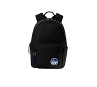 North Sails Black Polyester Men Backpack
