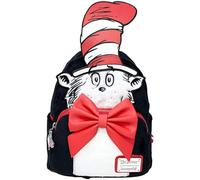 Zaino cosplay in pelliccia sintetica Loungefly Dr Seuss con licenza ufficiale