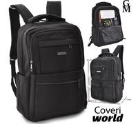 Zaino Coveri tessuto uomo impermeabile tessuto porta pc lavoro studio vacanze