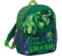 Zaino da bambino, motivo Incredibile Hulk degli Avengers della Marvel, 3D, per scuola, pranzo, viaggi