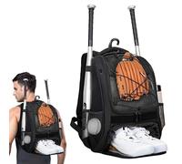 Zaino Da Baseball - Sacchetto Di Di Grande Capacità Da 45 Cm, Porta E Abbigliamento Sportivo Giovanile, Organizzatore Del Vano Per Scarpe Durevoli | Borsa Per La Formazione Professionale E