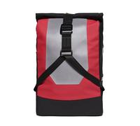 Zaino da bici con elementi catarifrangenti - UCRR Urban Circus ( Rosso-nero )