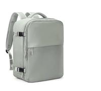 Zaino da cabina for donna, zaini viaggio for laptop Borsa bagaglio a mano approvata dalla compagnia aerea Per Uomo e Donna(Green,S)