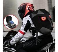 Zaino da Ciclismo LED Knight con Controllo Bluetooth tramite App, Borsa Intelligente per Casco da Moto con LED, Zaino Impermeabile per Laptop e Moto