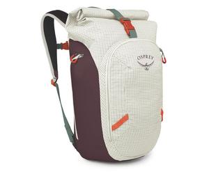 Zaino da città Osprey Transporter Roll Top Pack Colore: bianco/rosso