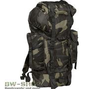 ZAINO DA COMBATTIMENTO ESERCITO TEDESCO 65L DARKCAMO BW ZAINO ESERCITO OUTDOO...