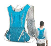 Zaino da corsa - Zaino da viaggio riflettente | Zaino idratante leggero con tracolla ergonomica, imbottitura posteriore traspirante e di trasporto stabile per attività all'aria aperta come