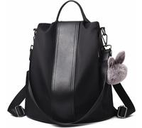 Zaino Da Donna Antifurto Borse Nylon Impermeabile Daypack Spalla per Viaggio Lav